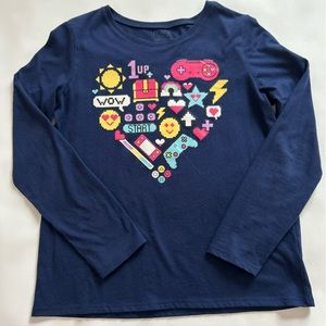 Children’s Place graphic tee girls size 14.